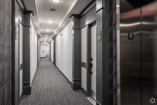 Typical Hallway & Elevator