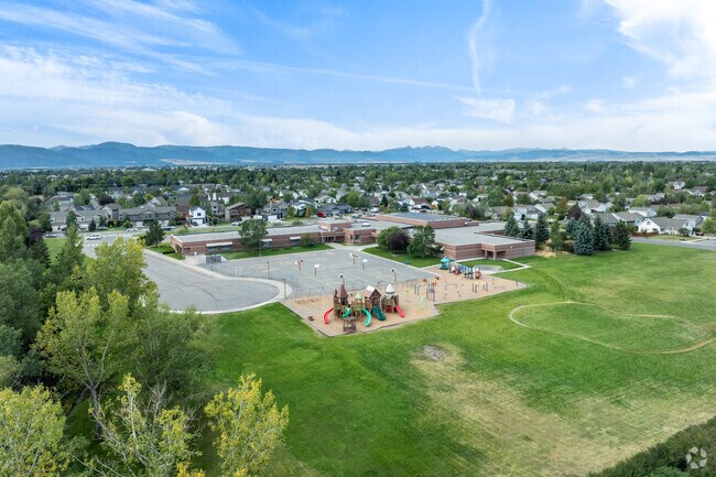 Emily Dickinson School has a great outdoor area and playground for students.