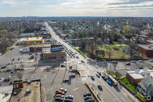 The CityLink Brown bus makes several stops along Belair Road for easy access to the city.