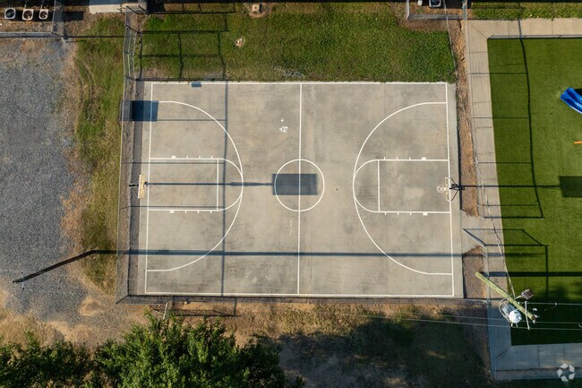 Shoot some hoops at Cleveland Elementary School.