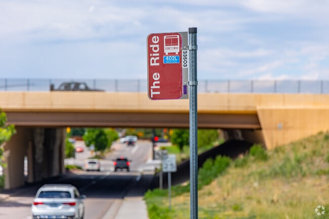 RTD busses run along the northern edge of Acres Green, helping you get around town.