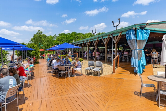 Cabana on the River in Cotillion Village serves seafood dishes on a patio by the Ohio River.
