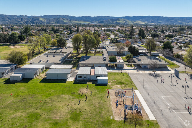 There are multiple playground at Big Springs Elementary School in Simi Valley.