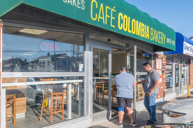 Café Colombia Bakery is a favorite destination in Valley Falls for traditional sweets and savory treats.