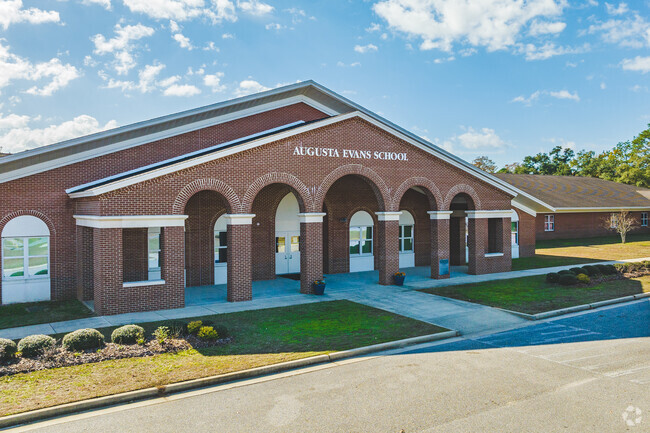 Augusta Evans School-Entrance 3