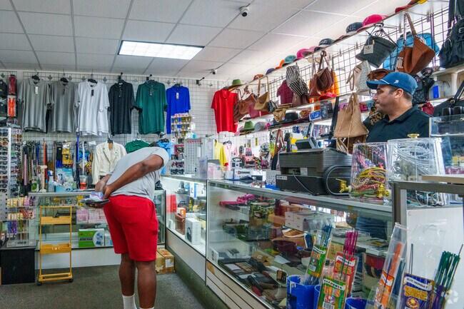 Residents of enjoy browsing for new products at Best-4-Less in the Campbellton Road Plaza.