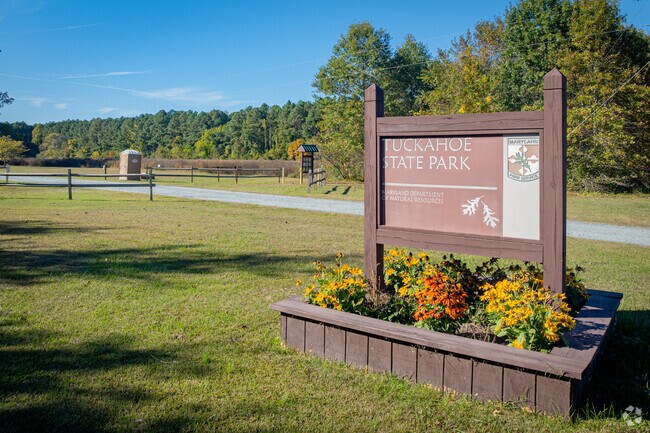 Tuckahoe State Park provides Cordova residents with miles of multi-use trails.