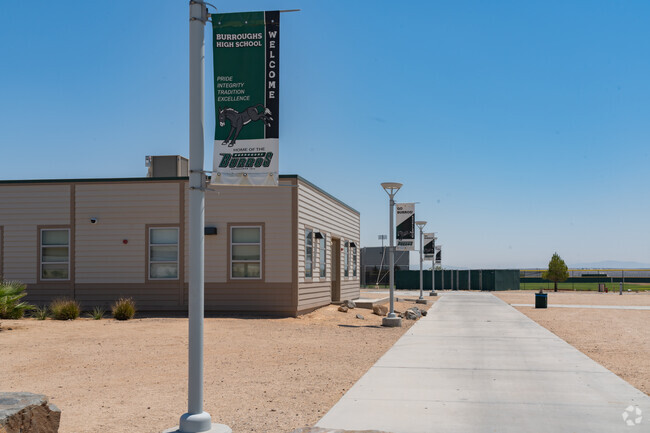 Burroughs High School has a 20 to 1 student-teacher ratio.