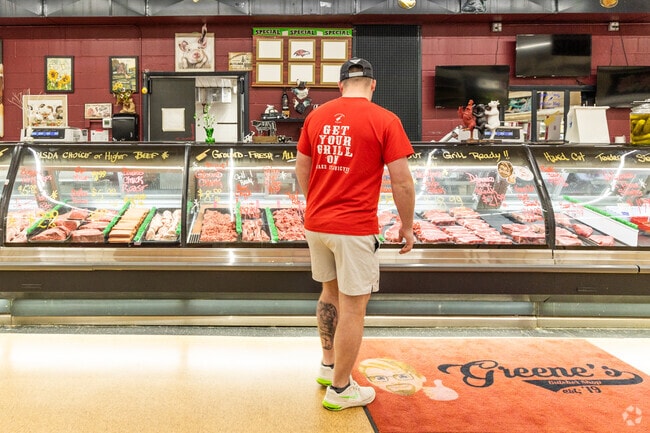 Kingsville's Greene's Family Butcher Shop has an assortment of fresh meats and grocery items.