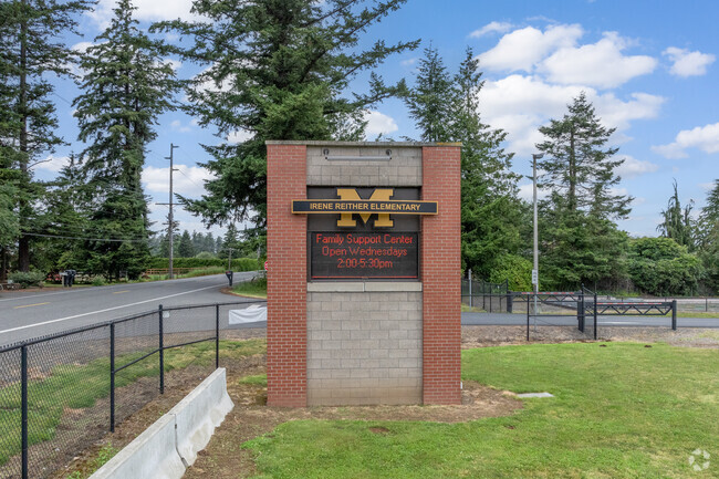 Irene Reither Elementary School signage