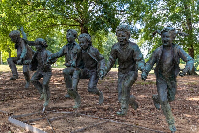 You will find random artwork spread around the grounds at Blount Cultural Park.