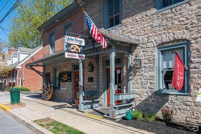 The Julius Sturgis Pretzel Bakery was opened in 1861 and is still run by the same family.
