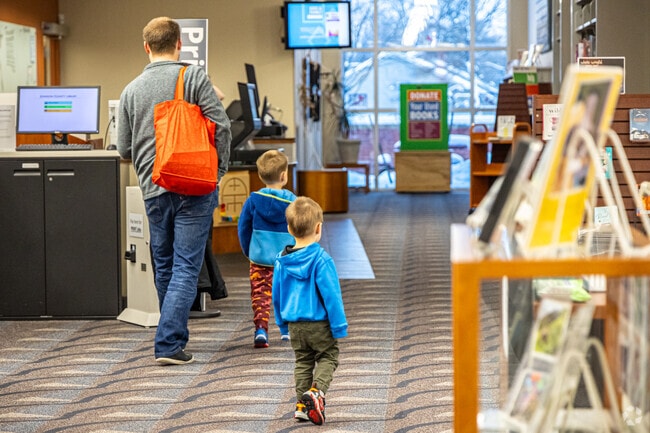 The Edgerton Library is also a center for community events, with programs from the Tales for Tots storytelling session to community dances.