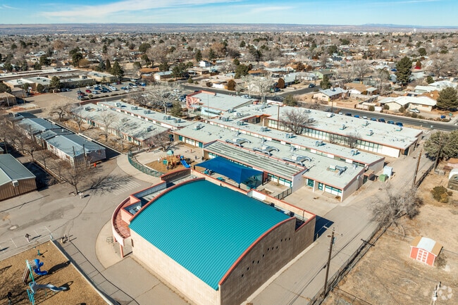 Zuni Elementary School's gymnasium.