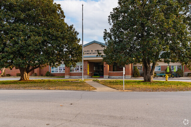 The student-teacher ratio at Alex R. Kennedy Elementary School is 16 to 1.