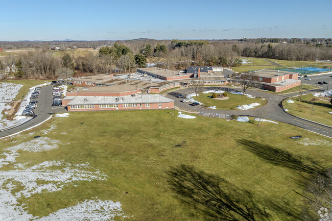 Suffield Middle School in Suffield, Connecticut.