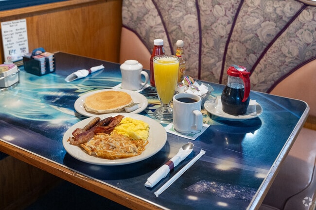 The Hungry Man Breakfast at Antonia's Pancake House in Paddock Lake.