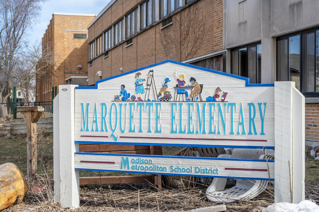 Parents of the Marquette neighborhood can send their children to Marquette Elementary School.