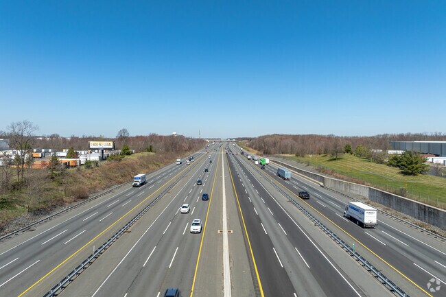 The New Jersey Turnpike is a short 5 minute drive from Cranbury.