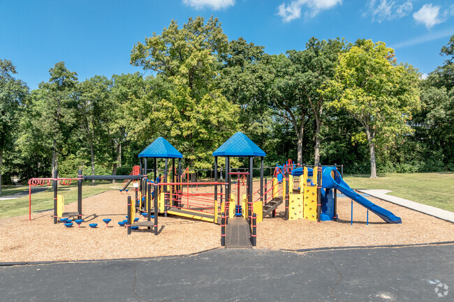 Your kids will never want to leave the playground at Haines Elementary School.
