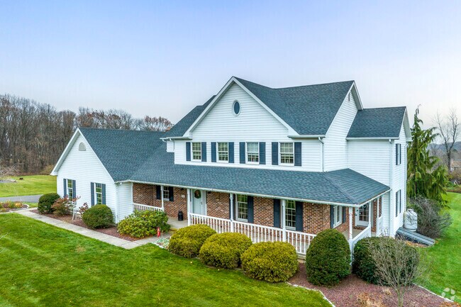 Split-level homes in Bushkill Township come with plenty of outdoor space for families to enjoy.
