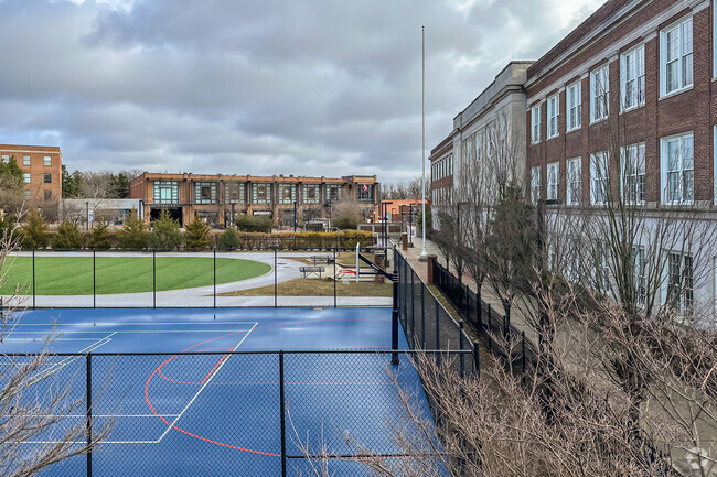 Hardy Middle School rec area