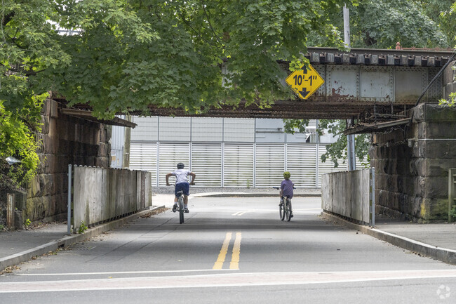 Indian Field features quiet streets where young residents enjoy riding their bicycles.