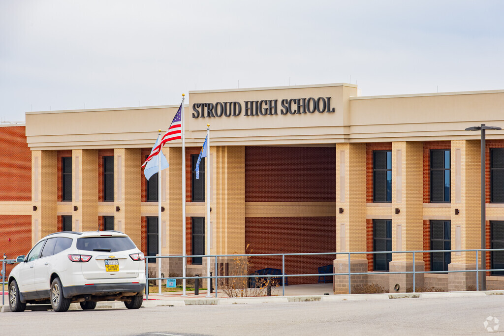 The Stroud High School offers the Stroud neighborhood a dynamic learning environment.