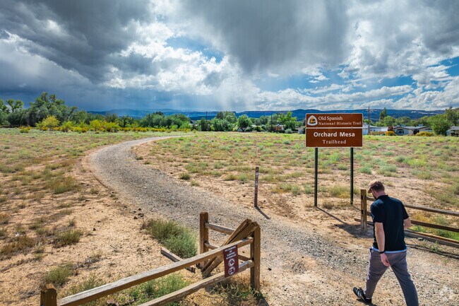 Get out and enjoy the fresh air on the Old Spanish Trail in Orchard Mesa.