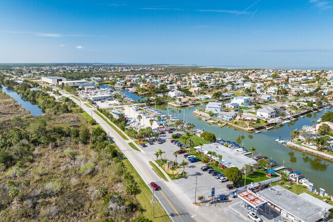 Shoal Line Blvd is the main road that brings you into Hernando Beach.
