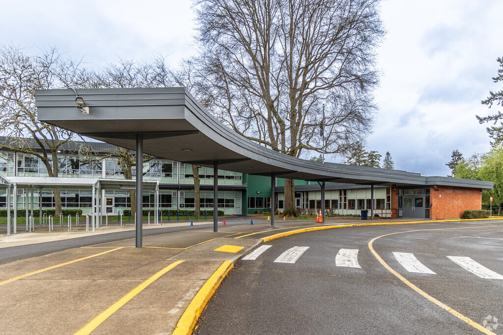 Gilbert Park Elementary on SE Ramona Street in Powellhurst-Gilbert.