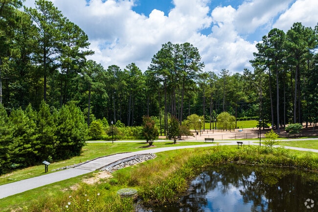 The Apex Nature Park has something for everyone and a great frisbee golf course.