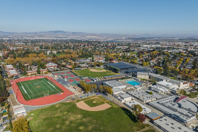 Amador Valley High School has strong sports programs as well as academics.