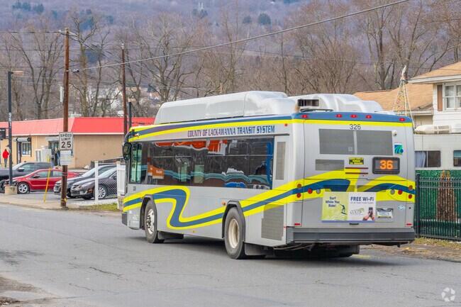 Take the bus around town in Keyser Valley for convenient access to Scranton.