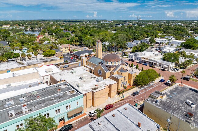 St. Nicholas Greek Orthodox Parochial is centrally located.