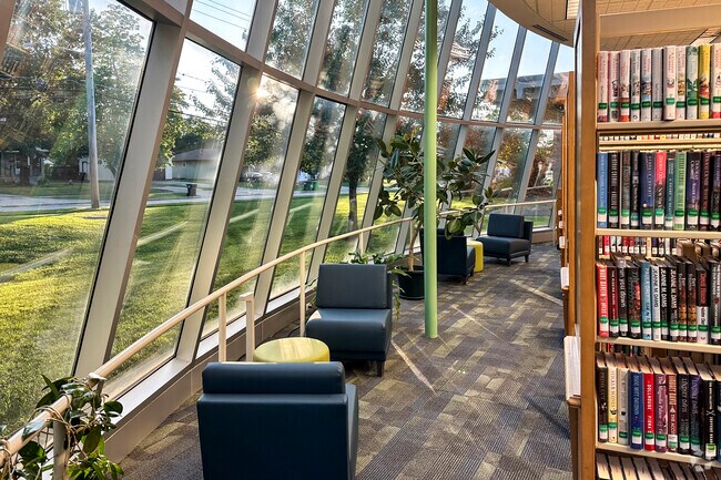 Visit the Wickliffe Public Library and spend a little time reading your favorite book.