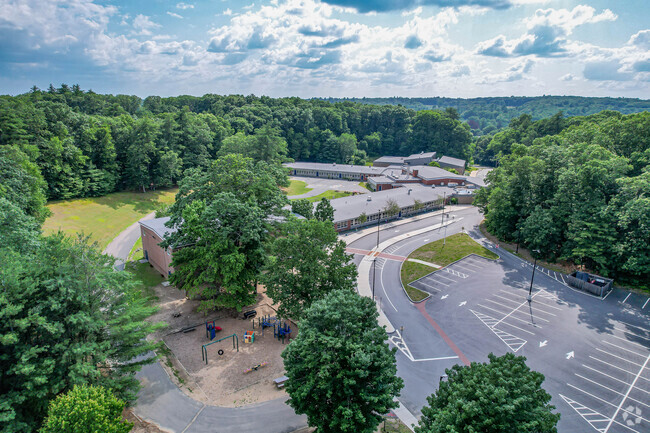 Pine Hill Elementary School overview in Framingham.