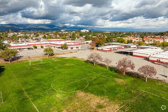The fields at Vejar Elementary School are enjoyed by all students.