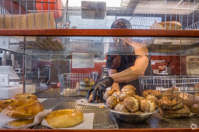 Bagels at Lox, Stock and Bagel in the Crest Drive Neighborhood in Eugene.