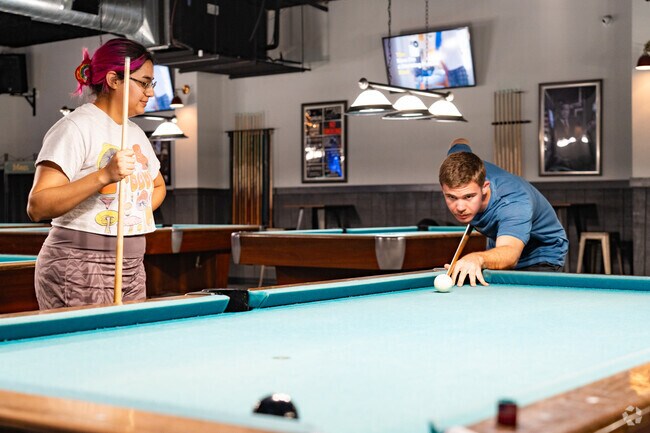 The Billiard Room is a short 6 minute drive from Northwest Brownsville a popular billiard spot.