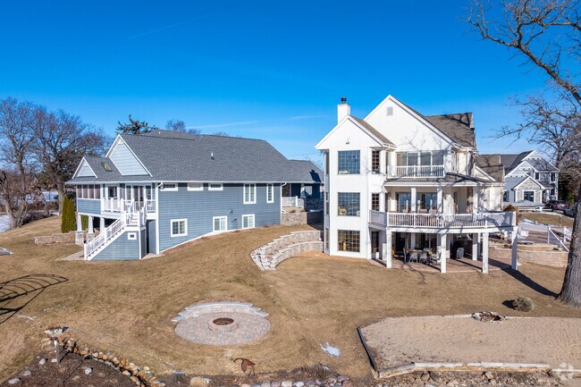 Homes in Muskego can range from small to much larger lake side homes.
