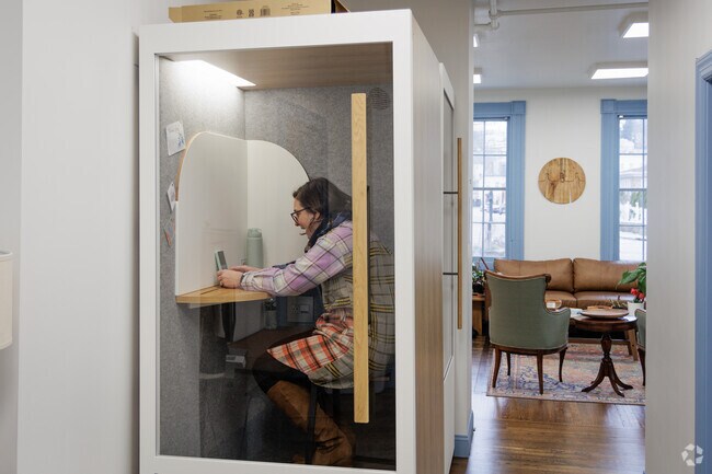 Ossining Riverworks co-working space is one of many new business incubators in town.