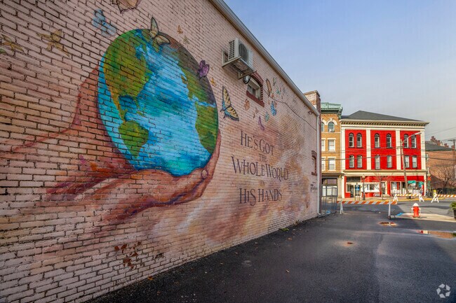 The local art scene decorates Plainfield Township, with unique morals and art.