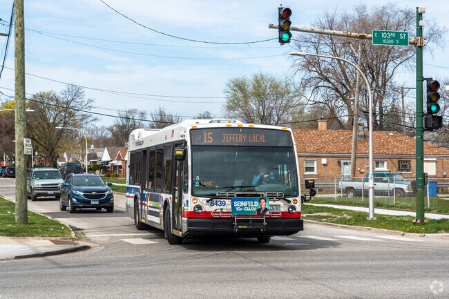 Residents of Trumbull Park have access to several CTA bus routes in their neighborhood.