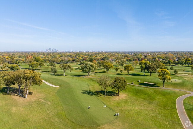 The Edina Country Club is just a few blocks away from the Minnehaha Woods neighborhood.