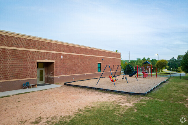 Sara M. Ragsdale Elementary students can enjoy playing on vibrant playgrounds.