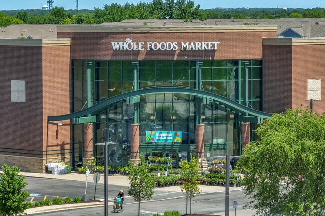 Whole Foods Market in Fox Valley is very large with many grocery options.