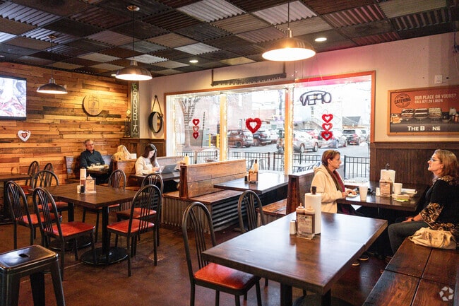 Enjoy mouthwatering BBQ flavors at The Bone in Old Town Manassas.