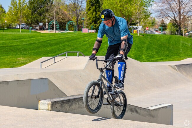 Test your skills on the skatepark at Walker-Branch Park in Lakewood.