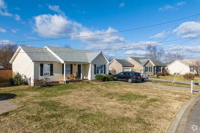 Kittrell features multiple subdivisions offering starter homes.